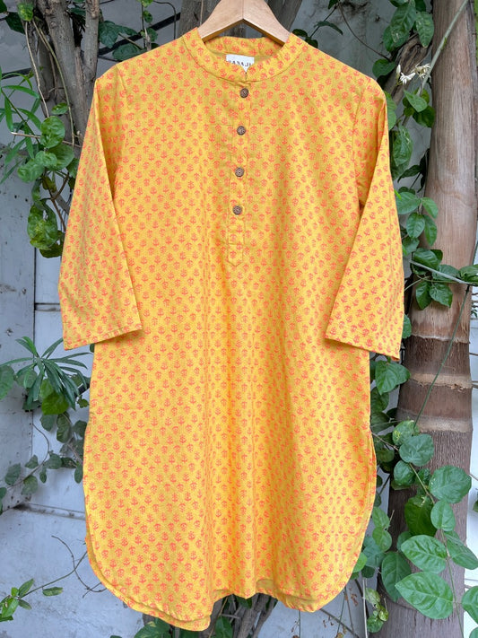 Block Printed Cotton Tunic