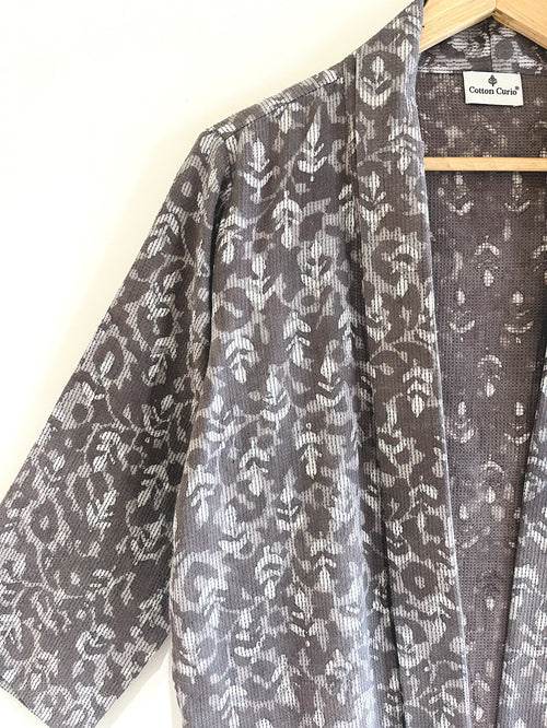 Dabu Printed Shrug