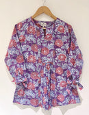 Block Printed Cotton Short Top
