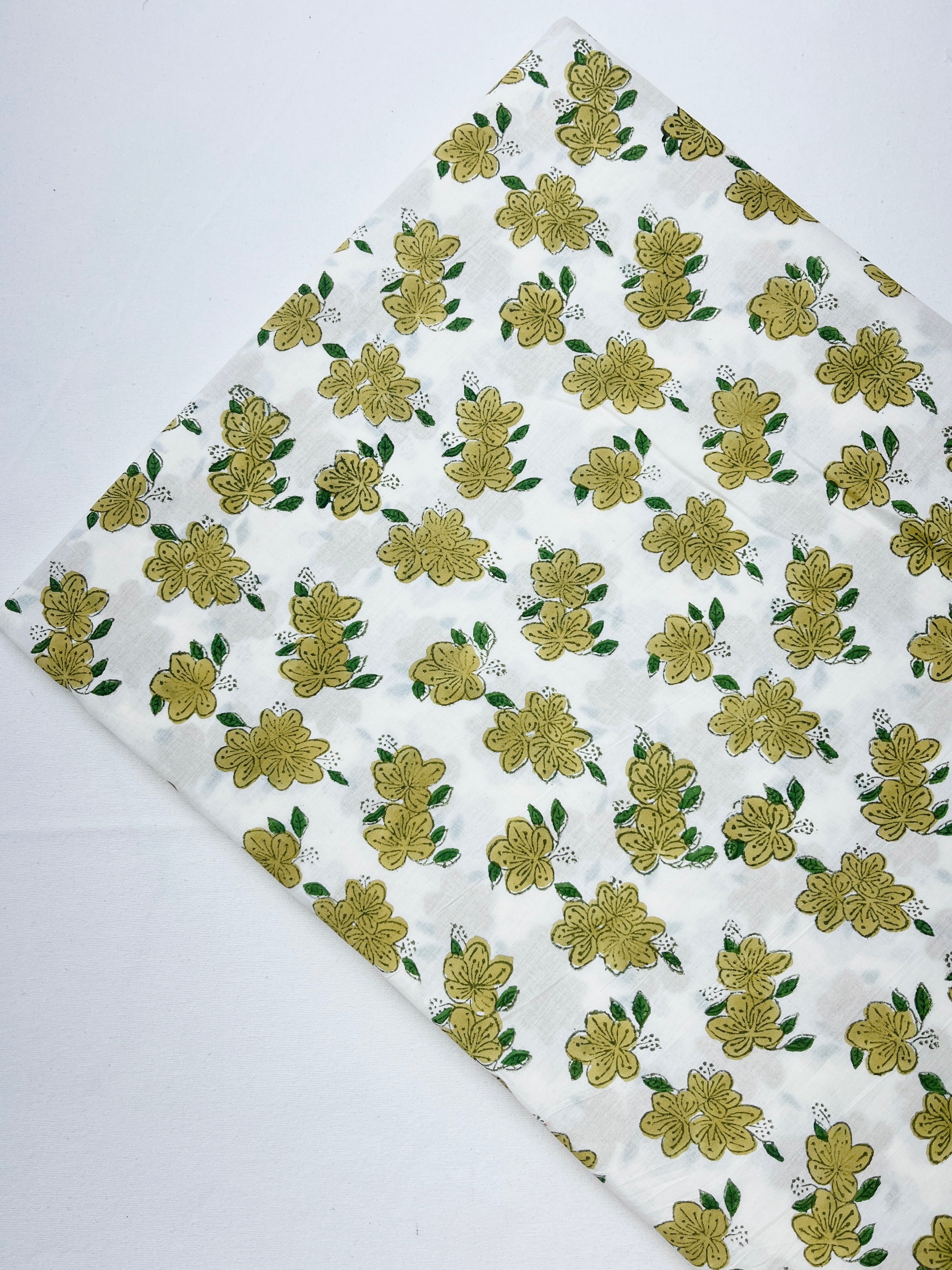 Cotton Block Printed Fabric