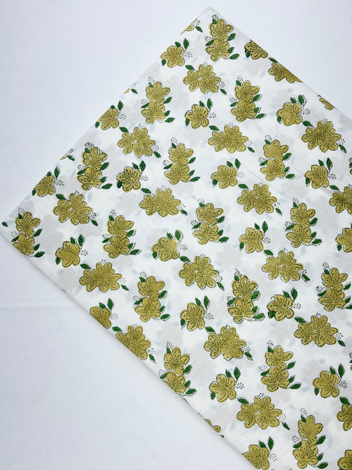 Cotton Block Printed Fabric
