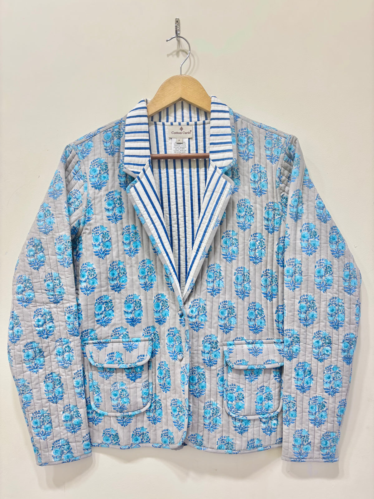 Cotton Quilted Reversible Jacket