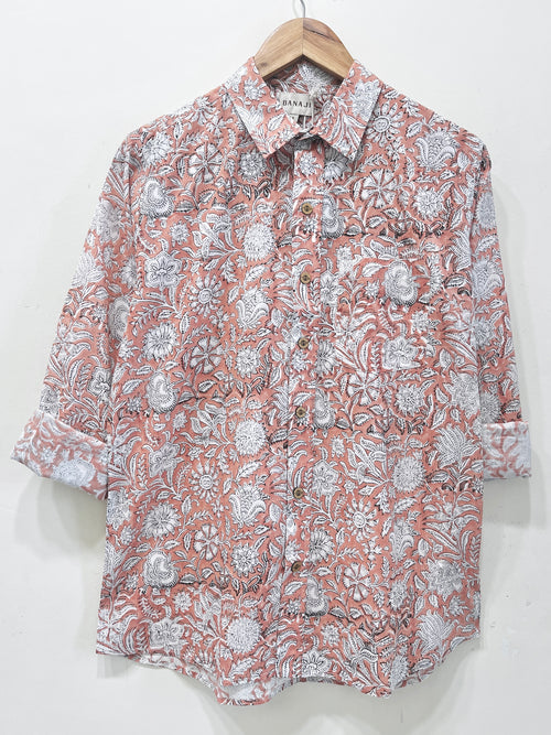 Cotton Printed Full Sleeve Shirt