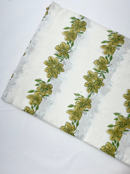 Cotton Block Printed Fabric
