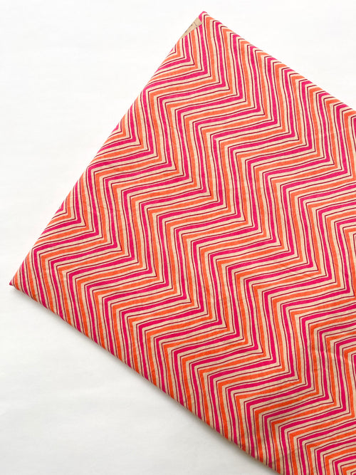 Cotton Block Printed Fabric