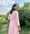 Pink Buti Printed Dress
