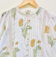 Dandelion Dream Lace Cotton Top - Pre-Order