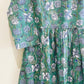 Emerald Block Printed Cotton Kurta