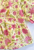 Sunshine Twist Cotton Short Top
