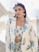 Isha Cotton Blazer Co-Ord set