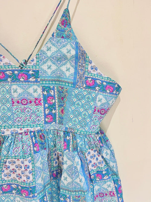 Indigo Breeze Cotton Cami Top