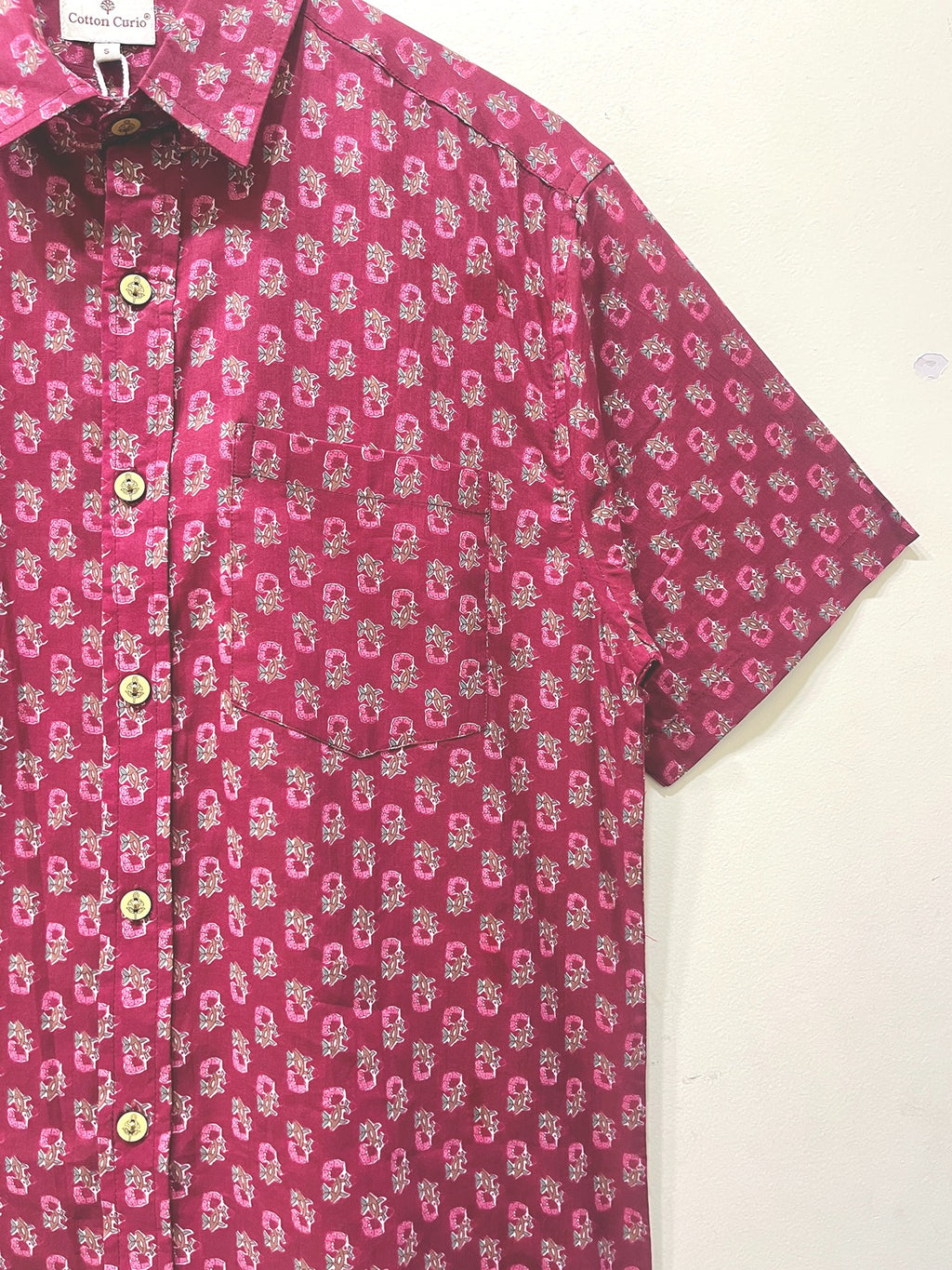 Cotton Printed Half Sleeve Shirt