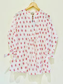 Block Printed Cotton Short Top