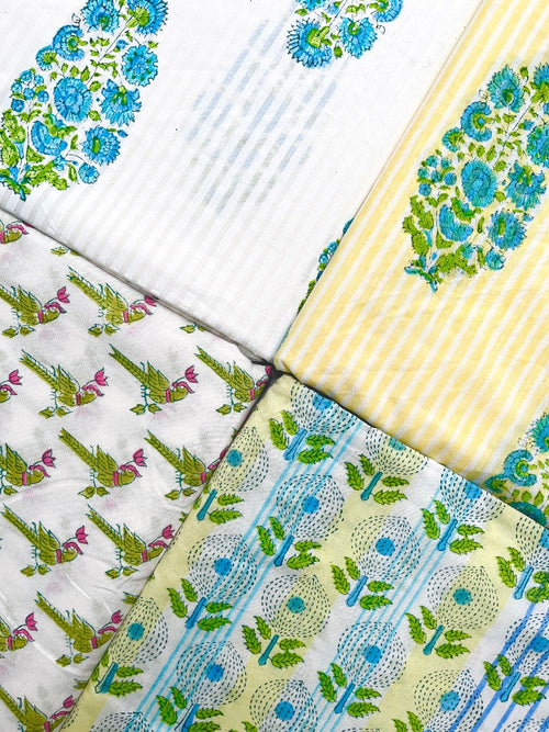 Cotton Block Printed Fabric