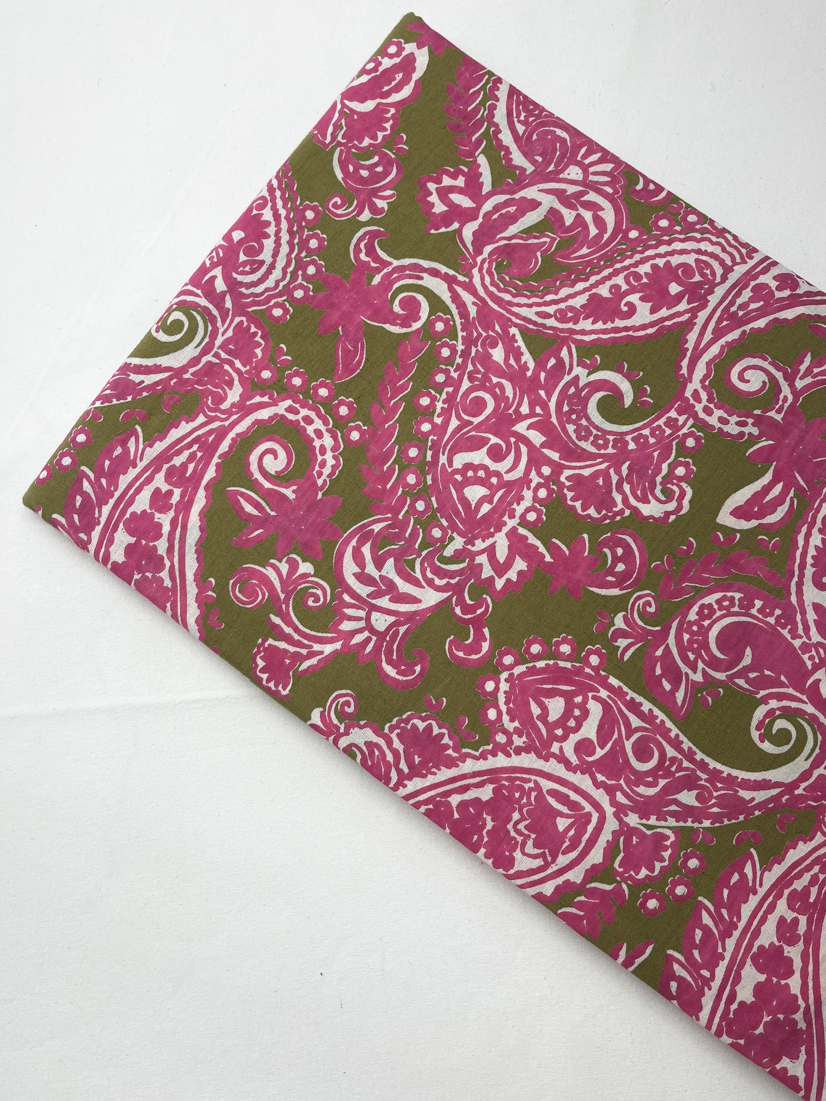 Cotton Flex Block Printed Fabric