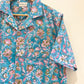 COTTON BLOCK PRINTED SLIM FIT SHIRT