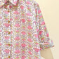 Pink Lotus Printed Co-Ord Set