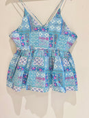 Indigo Breeze Cotton Cami Top