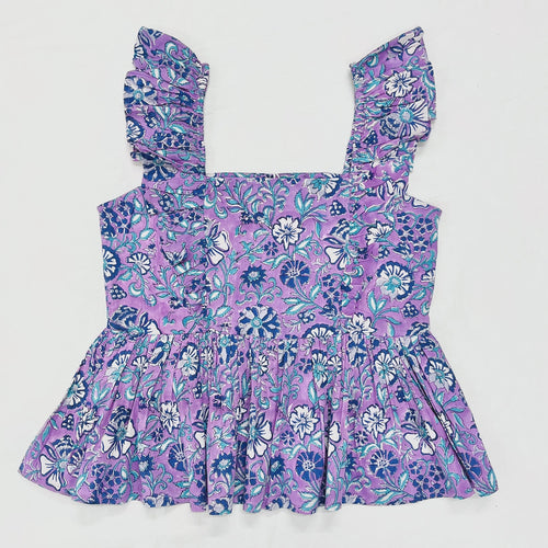 Violet Garden Frill Short Top