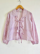 Women’s Cotton Block Printed Short Top
