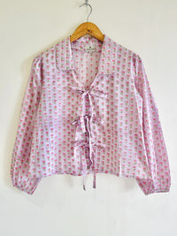 Women’s Cotton Block Printed Short Top