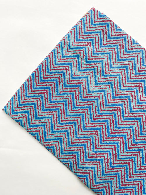 Cotton Block Printed Fabric