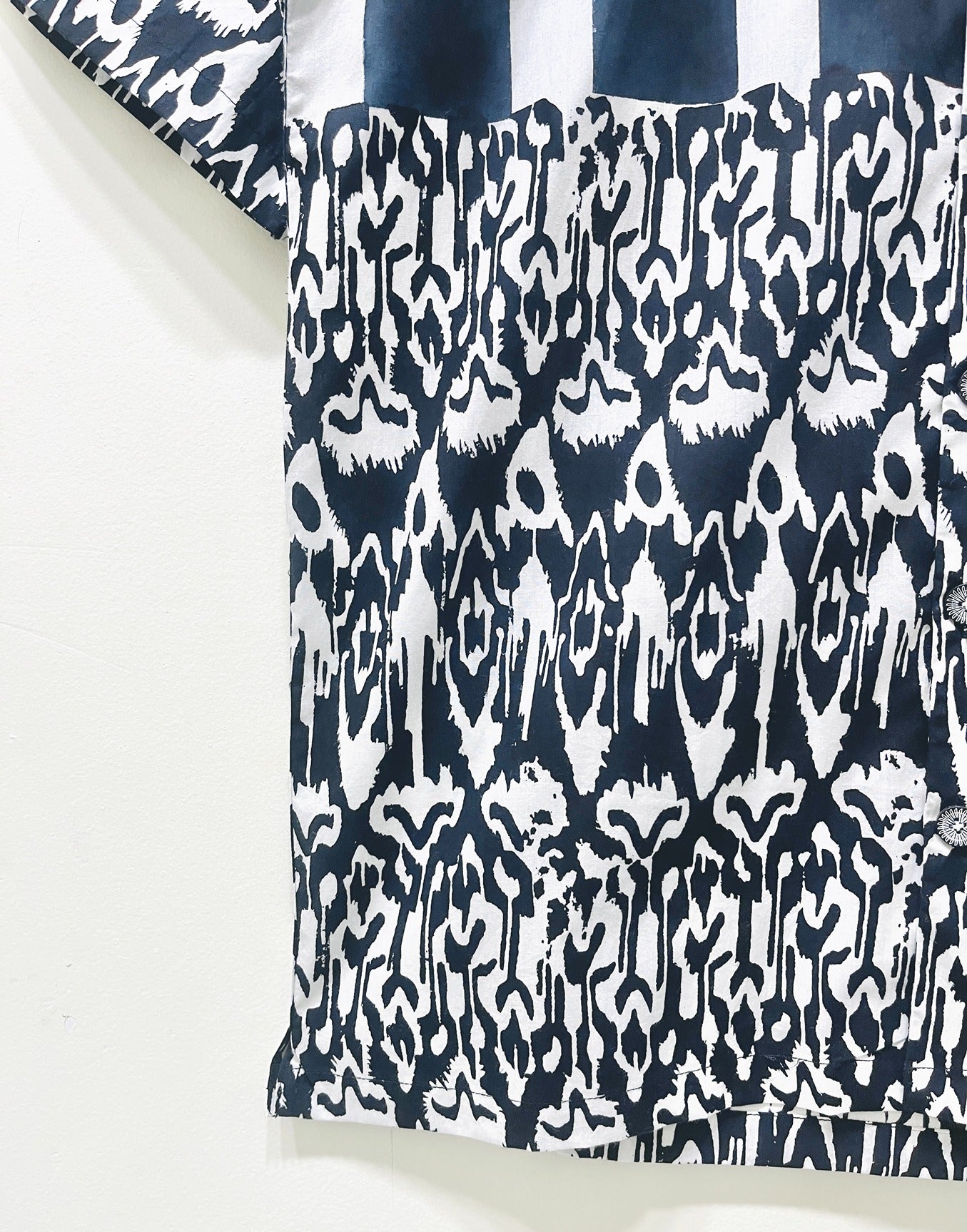 Cotton Poplin Half Sleeve Printed Shirt