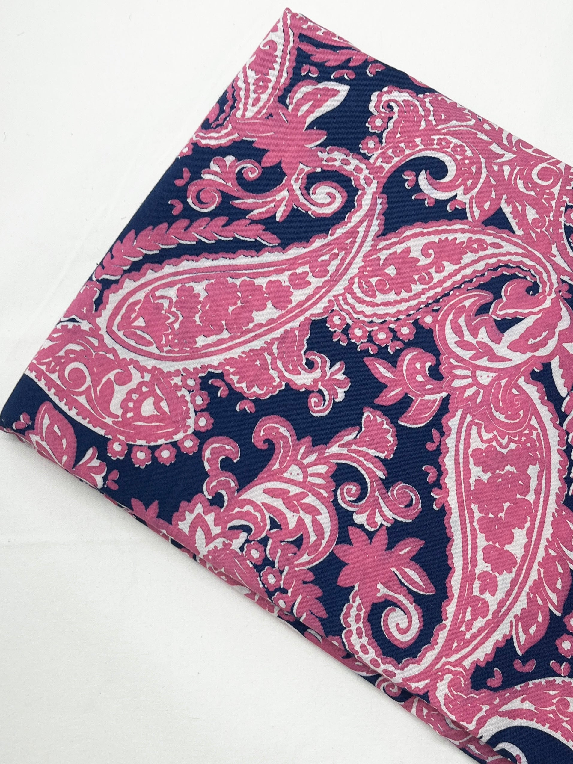 Cotton Flex Block Printed Fabric