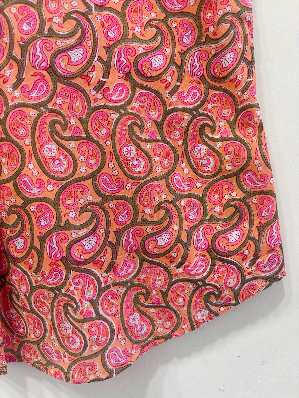 Crimson Cotton Short Top