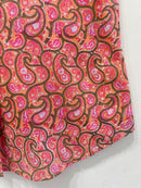 Crimson Cotton Short Top