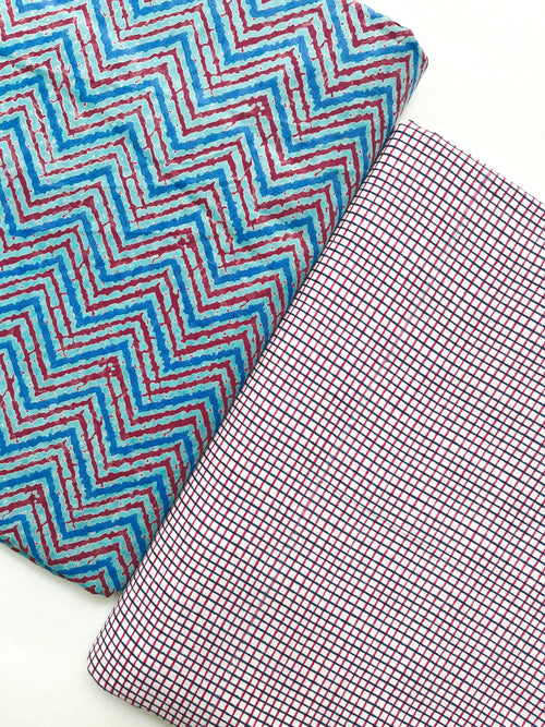 Cotton Block Printed Fabric