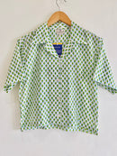 Mint Meadow Cotton Crop Top