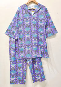 Mystic Lotus Cotton Co-Ord Set