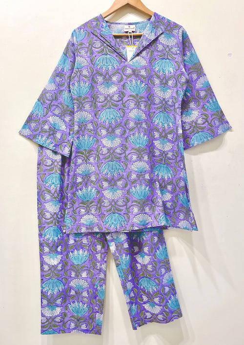 Mystic Lotus Cotton Co-Ord Set