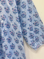 Block Printed Cotton Short Top