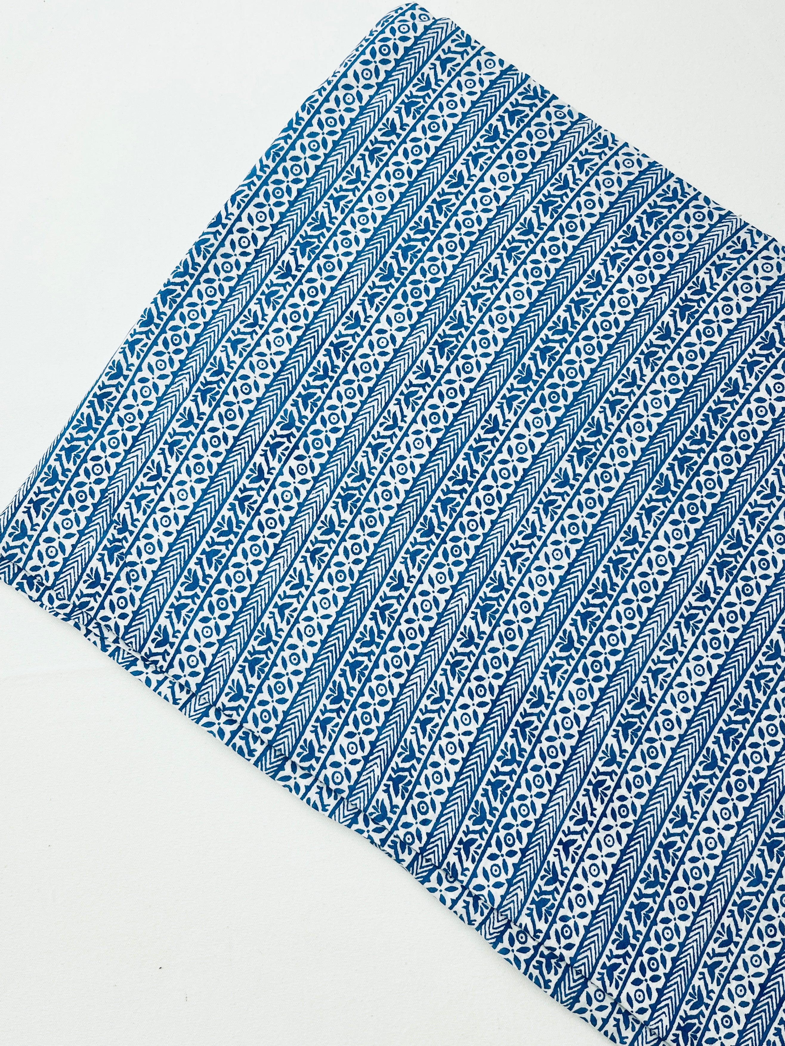 Cotton Block Printed Fabric