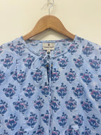 Block Printed Cotton Short Top