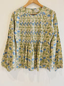 Block Printed Cotton Short Top