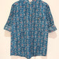 COTTON PRINTED FULL SLEEVE KURTA