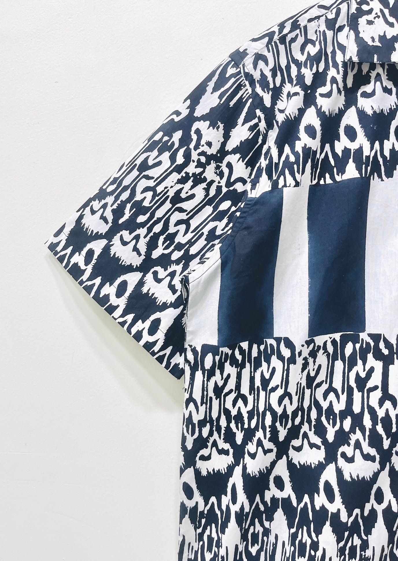 Cotton Poplin Half Sleeve Printed Shirt