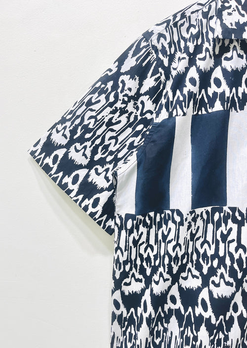 Cotton Poplin Half Sleeve Printed Shirt