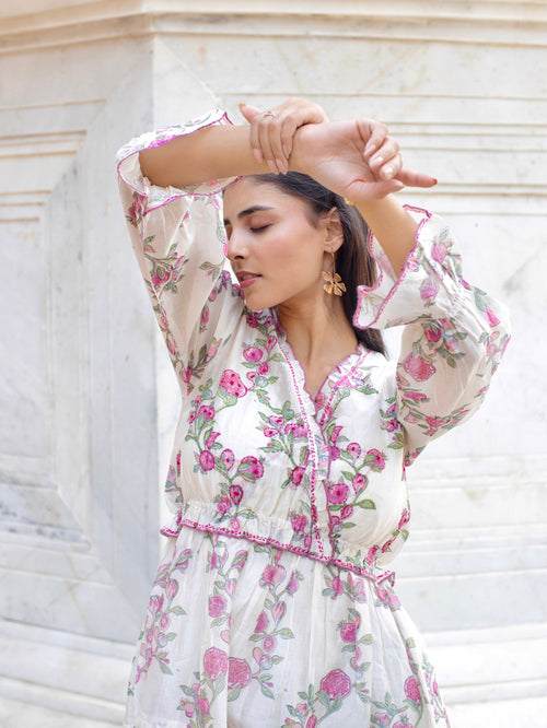 Mehak Chanderi Dress