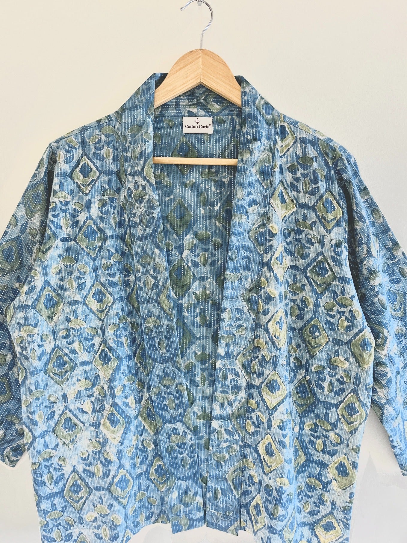 Dabu Printed Shrug
