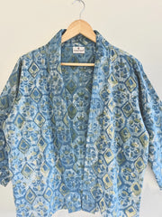 Dabu Printed Shrug