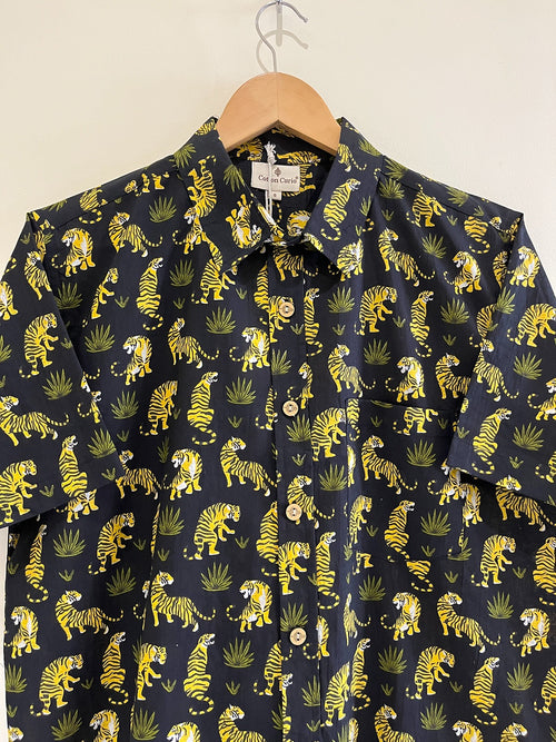 Cotton Printed Half Sleeve Shirt