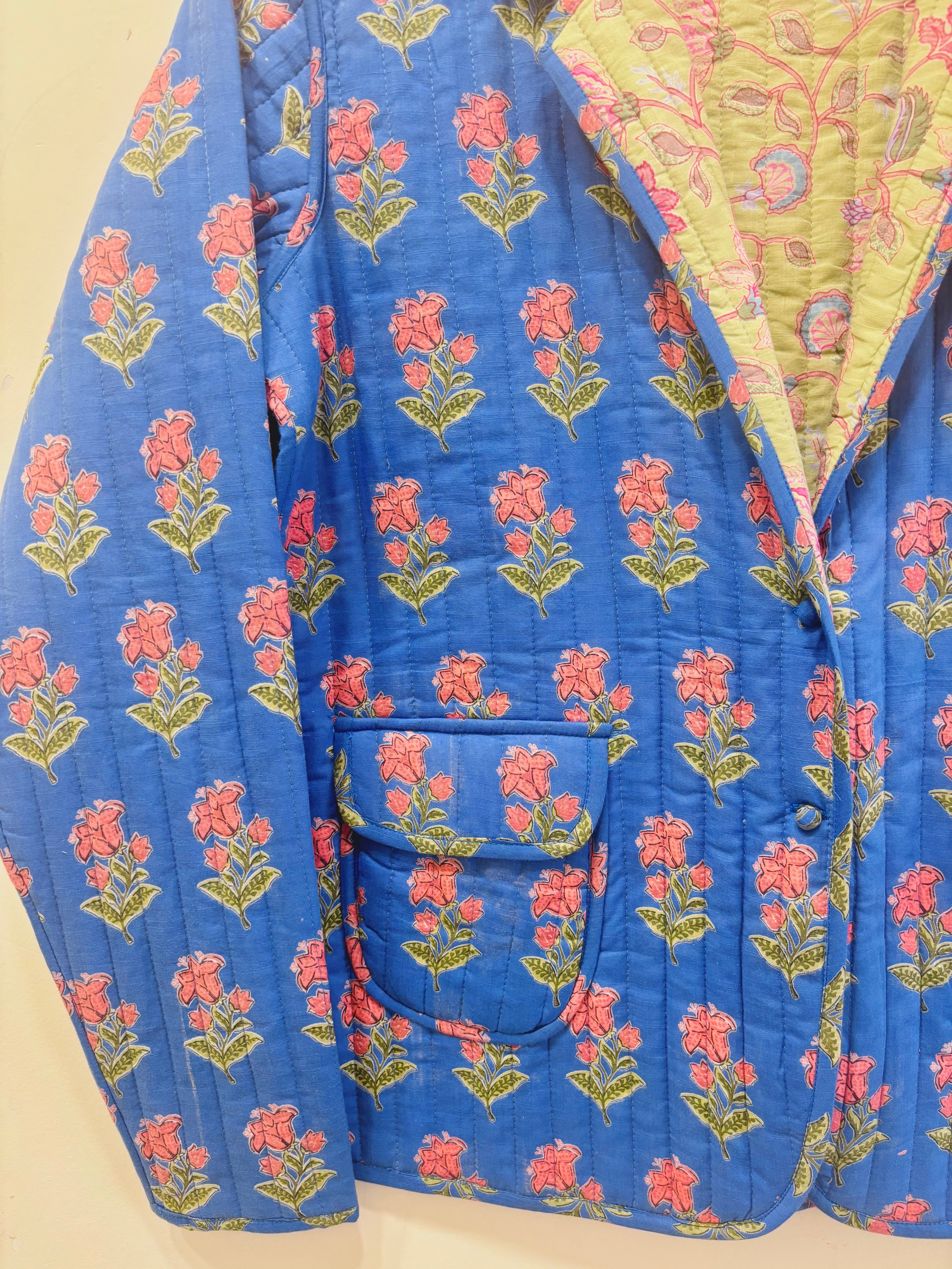 Cotton Quilted Reversible Jacket