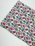 Cotton Block Printed Fabric