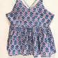 Dusty Rose Block Printed Cotton Cami Top