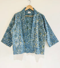 Dabu Printed Shrug