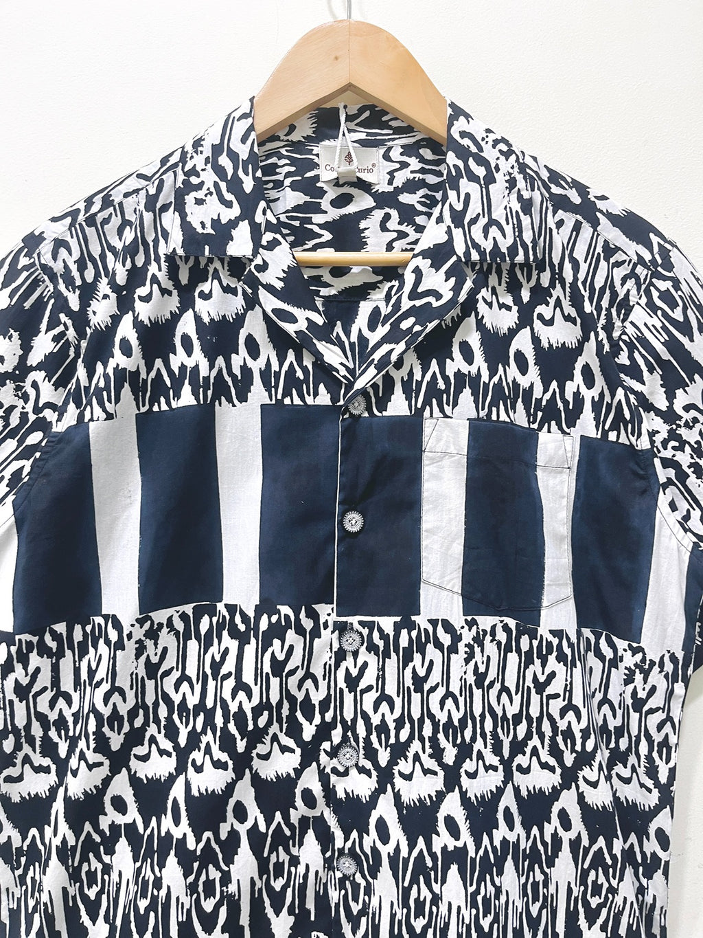 Cotton Poplin Half Sleeve Printed Shirt